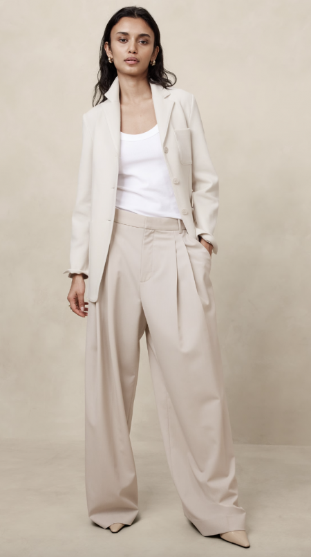 blazer white